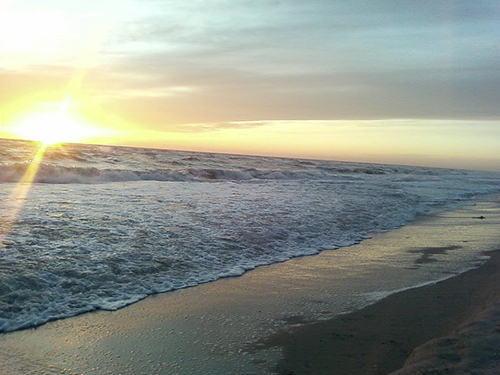 Железный порт летом